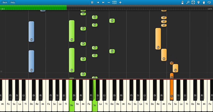 Maroon 5 - Animals - Piano Tutorials / Midi Sheet