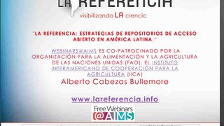 LA Referencia: Estrategias de Repositorios de Acceso Abierto en América Latina