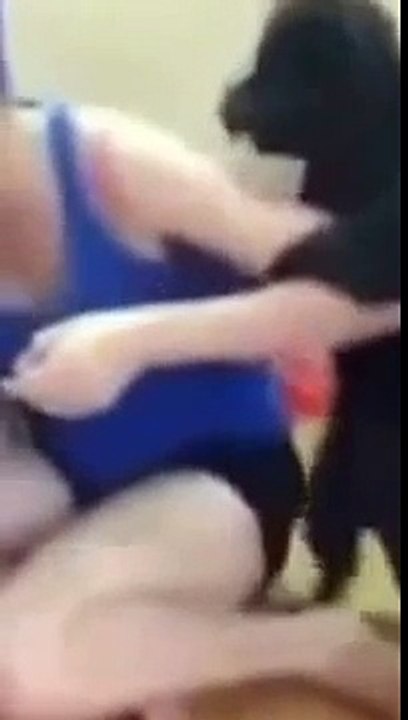 Dog is having fun with cute baby girl!! Funny Baby Funny Dog Cute