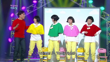 Quadruplets and Daddy - 사둥이는 아빠딸 (Gag Concert 2015.02.07)