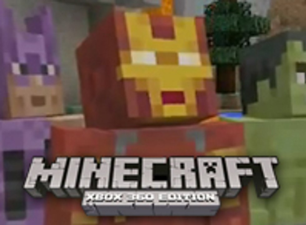 Minecraft, Tráiler Vengadores para Xbox 360