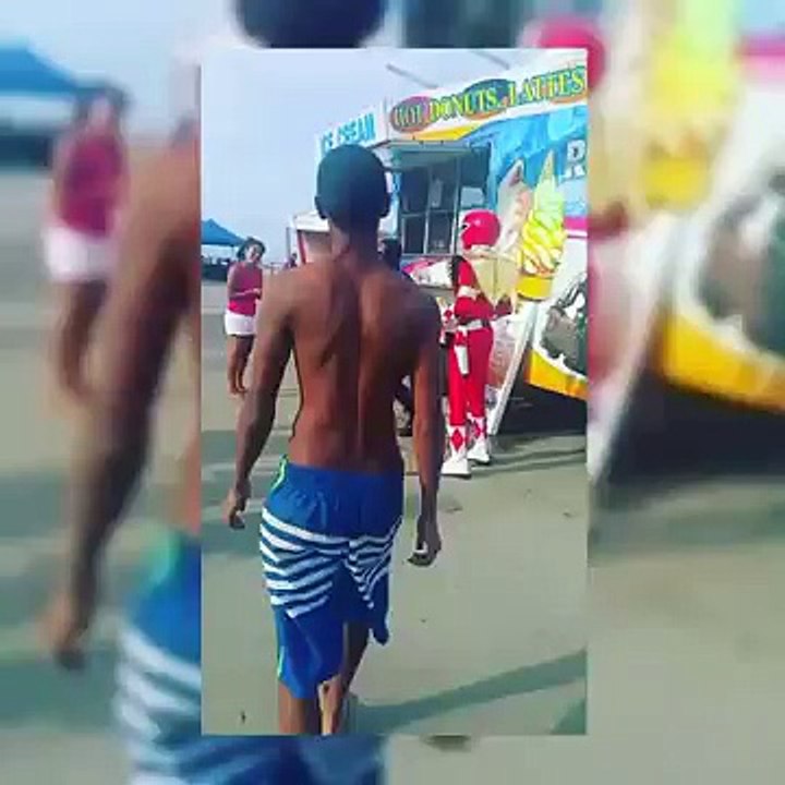 Red Power Ranger... "What are those?"