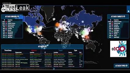 Map Shows Thursday's Massive Attack On Facebook From China