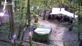 In the Woods Festival - Time lapse of setup and proceedings