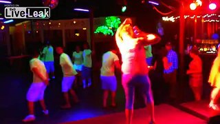 Night Club Dancers Dubbed to Benny Hill Theme Song