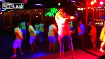Night Club Dancers Dubbed to Benny Hill Theme Song