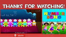 Songs for Children ♫ Ten In The Bed Nursery Rhyme With Lyrics   Cartoon Animation Rhymes  ★