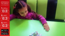 Puzzle Game with Augmented Reality cartoon surprise for Kids