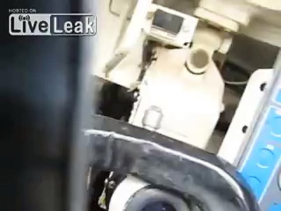 M1 Abrams loading and firing at the range