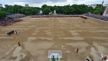 Time-lapse video: Trooping the Colour 2014