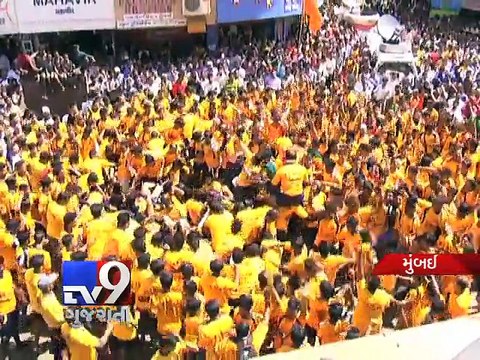 Govinda Aala Re: Dahi Handi celebrated across Mumbai marking birth of Lord Krishna - Tv9