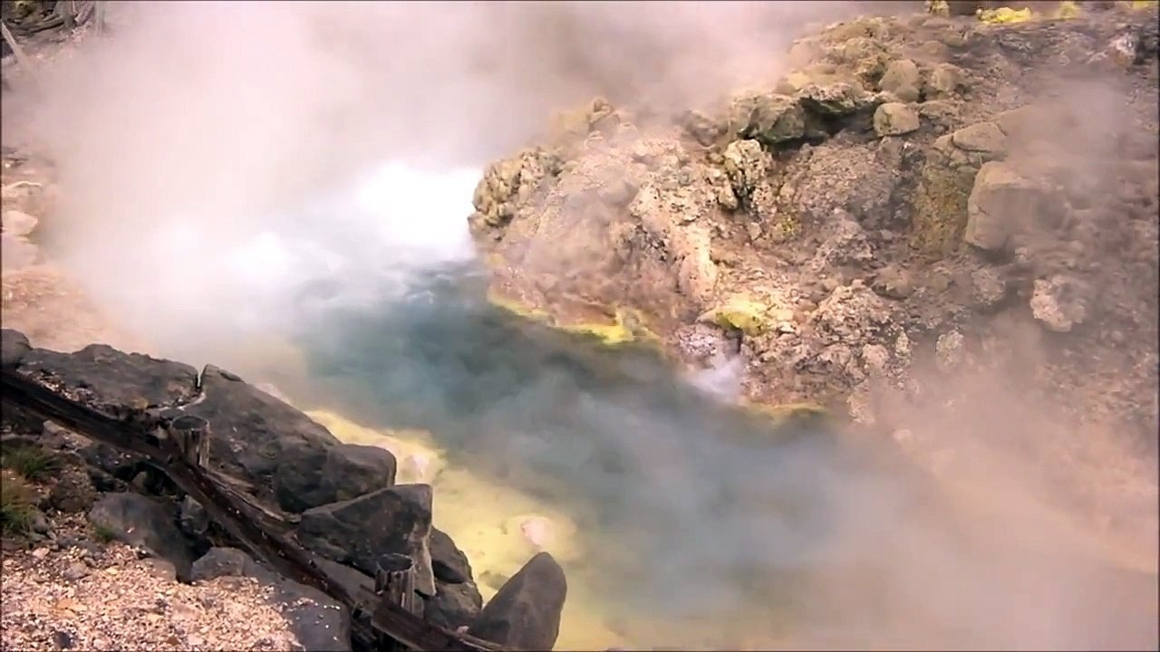 玉川温泉（秋田県仙北）北投石 放射線 ラジウム＆ラドン【1080p】