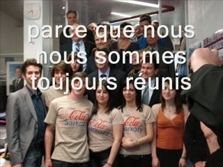 Sarkozy et les Jeunes de l'Aube