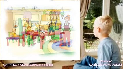 Caillou cartoon 2015   Caillou's rock'n roll band  Caillou em Português