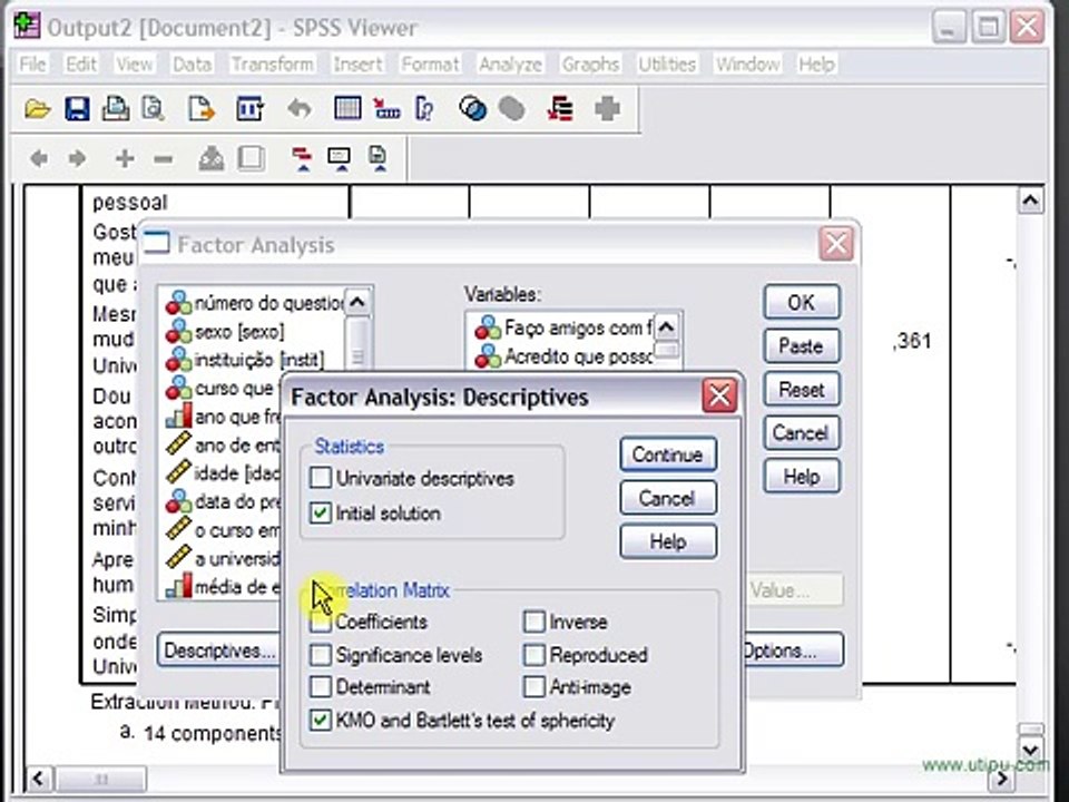 Factor Analysis in SPSS - How to [part 3 - rotation and interpretation]