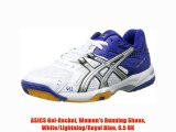 ASICS Gel-Rocket Women's Running Shoes White/Lightning/Royal Blue 6.5 UK