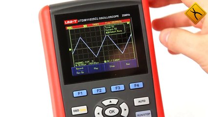 UNI-T UTD1025CL Handheld Digital Oscilloscope — Video Review