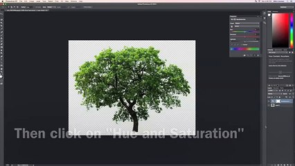 How to make a tree greener