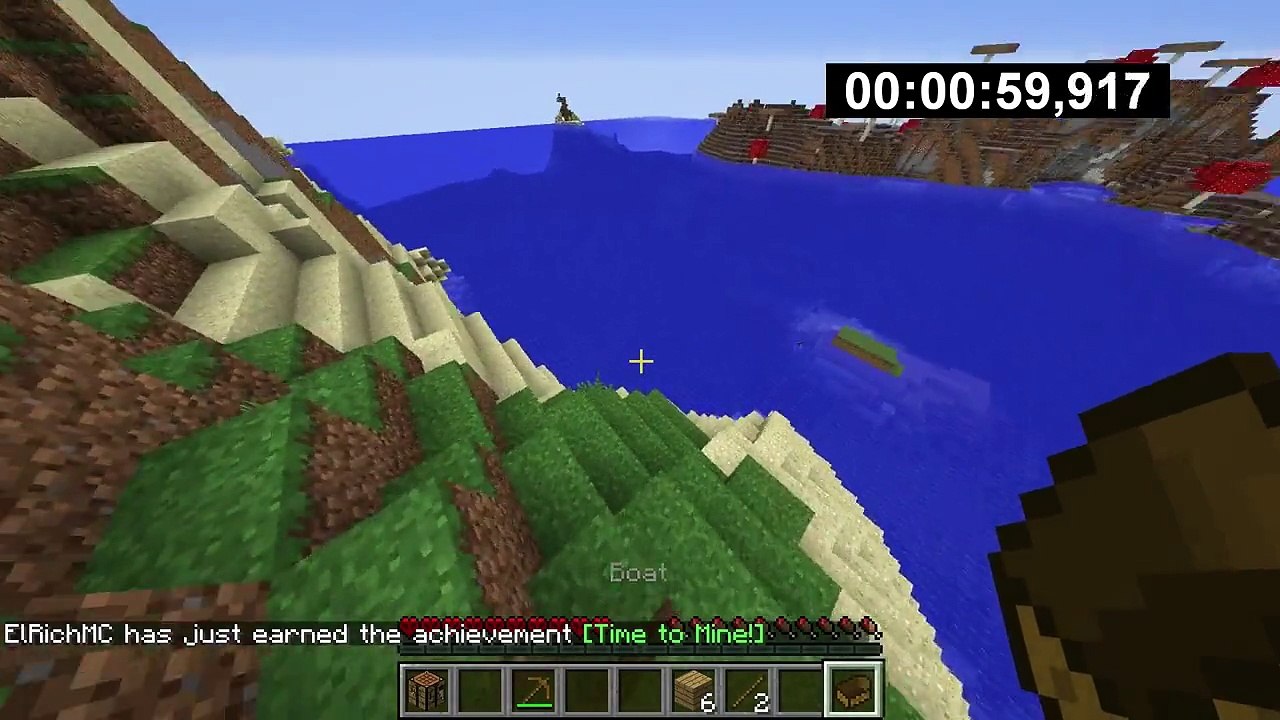 Reto Minecraft, Armadura Completa de Cuero en 3:23:18