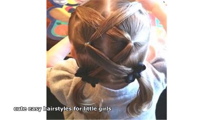 cute easy hairstyles for little girls