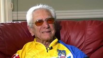 86 Year Old Man Doesn't Let Blindness Stop His Passion In Cycling