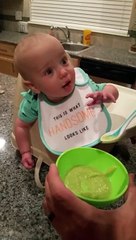 Funny Baby Videos-Adorable Baby Boy eating funny as hell!
