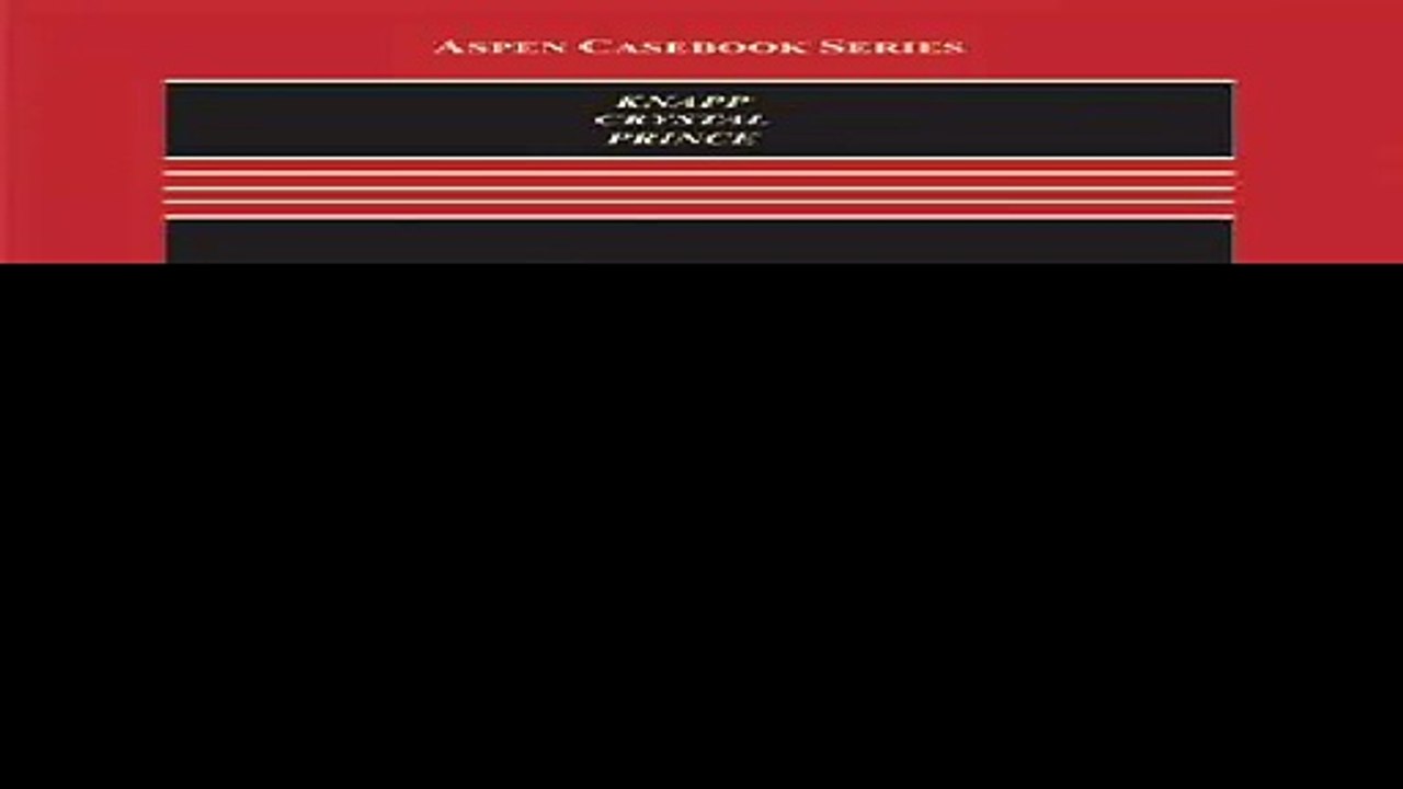Problems in Contract Law Cases and Materials Seventh Edition Aspen Casebook Series