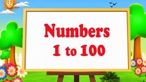 Learn Numbers Song 1 to 100 Counting  - Animation Numbers Rhymes for Children