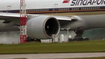 Awesome Slow Motion Take off Singapore Airlines June 7th