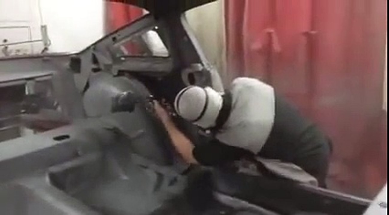 PREPARING A 1965 MUSTANG FOR PAINT AT NEW IMAGE PAINT AND BODY IN TEMPE ARIZONA