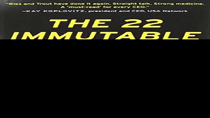 The 22 Immutable Laws of Marketing  Violate Them at Your Own Risk