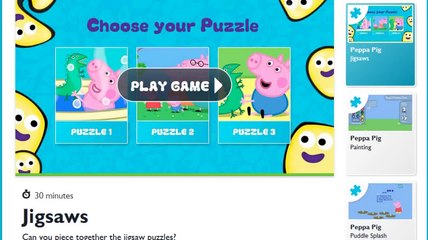 CBeebies Peppa Pig Puzzle