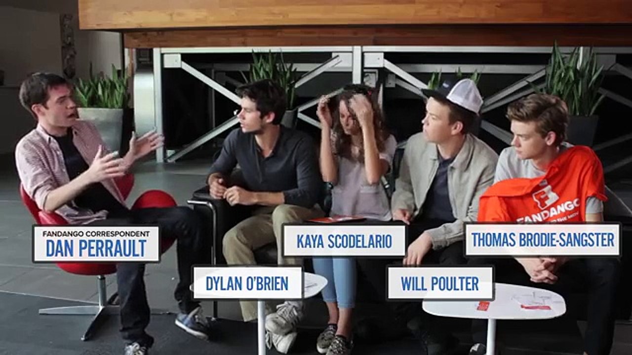 Exclusive Interview - The Maze Runner Cast (2014) HD