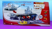 Disney Planes Aircraft Carrier Playset with Jolly Wrenches Dusty Just4fun290 Fire & Rescue