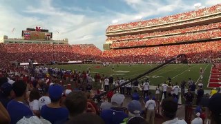 BYU beats Nebraska on a Hail Mary. 4th Row GoPro ESPN