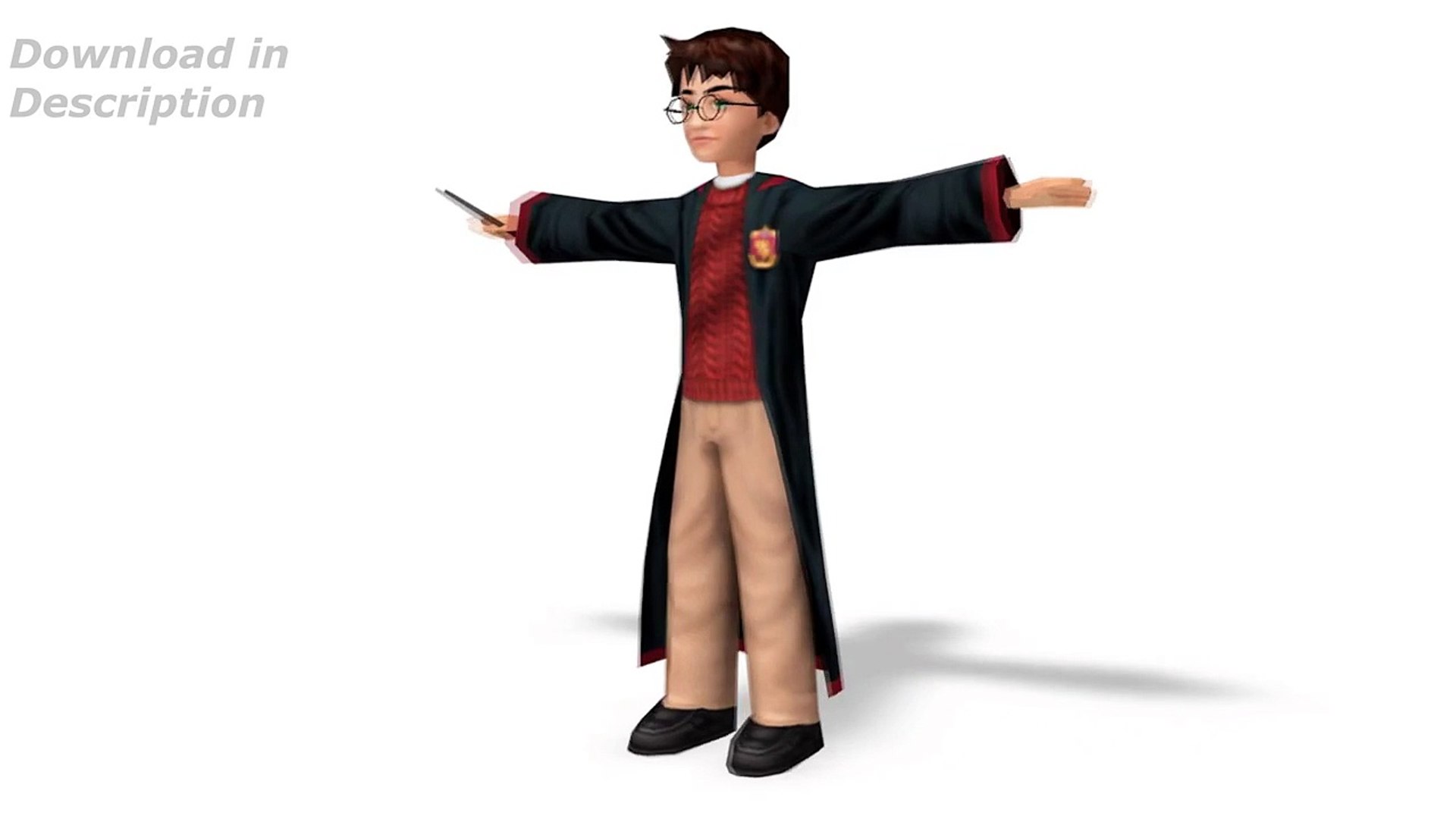 ⁣Harry Potter and the Chamber of Secrets video game- Harry Potter Model