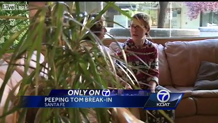 TWO WOMEN have SEX == PEEPING TOM  breaks into house to watch UP CLOSE == he wanted to JOIN them in BED