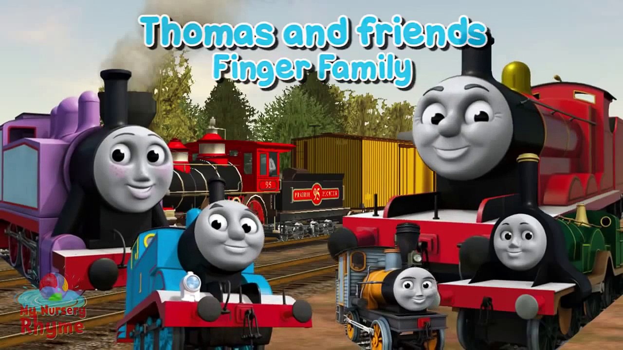 NURSERY RHYMES DISNEY Thomas and Friends Children Cartoons Kids Song Finger Family