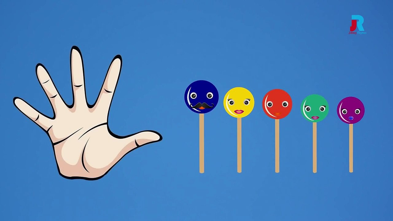 LOLLIPOP Finger Family   Finger Family Songs   Cartoon Animation Finger Family Rhymes