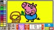 Peppa Pig George's Easter Basket Nick Jr  Coloring Book Creativity Game for Children | nick jr games