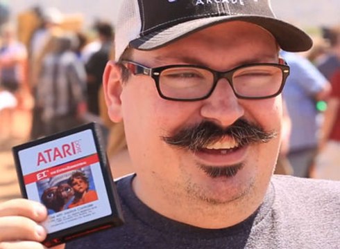 Se descubren los cartuchos de E.T. enterrados en Nuevo Mexico