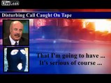 Disturbing phone call from well-known LiveLeaker caught on tape