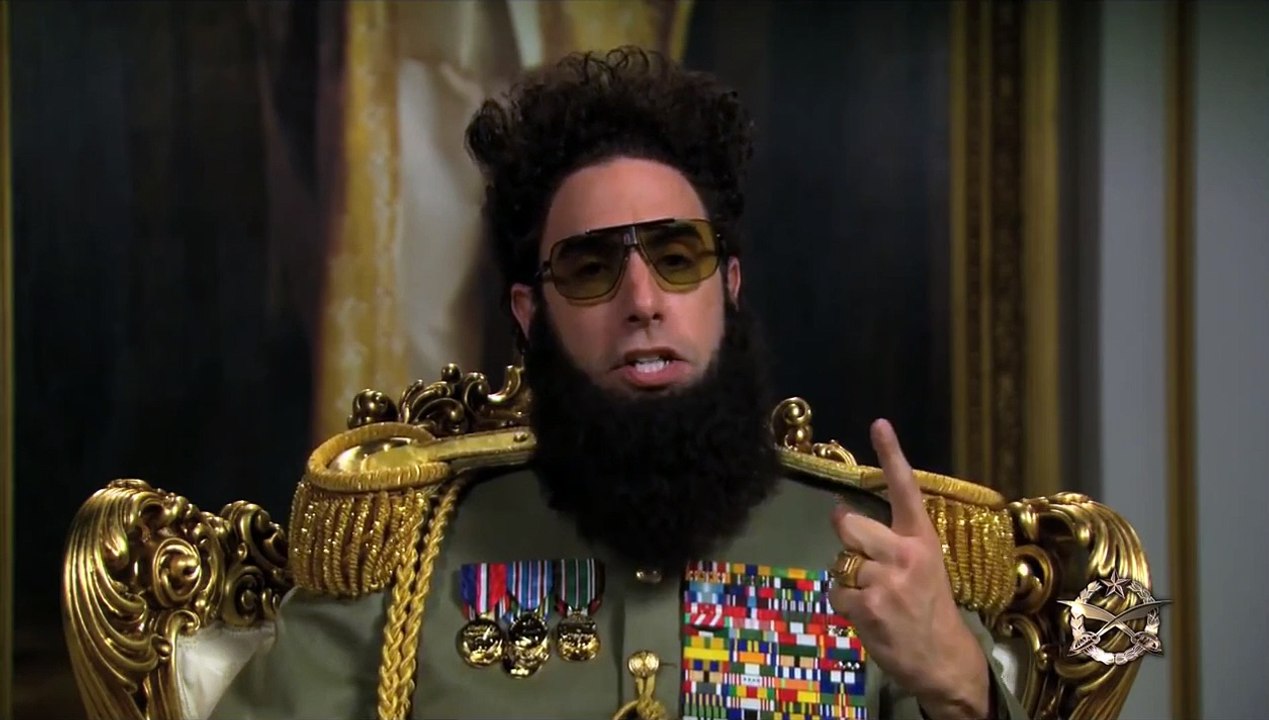 Admiral General Aladeen - Today Show Appearance
