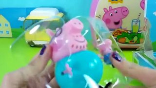 peppa pig unboxing toys daddy pig toy peppa george playset video [Full Episode]