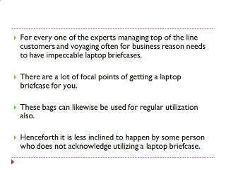 Looking For Laptop Briefcases