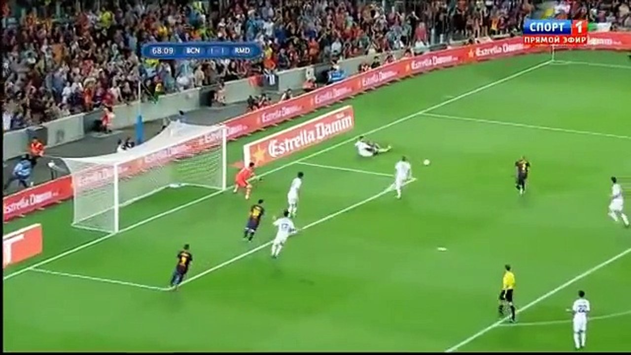 Barcelona vs Real Madrid 3-2 All Goals & Highlights 24.08.12 Spanish Super Cup 2012