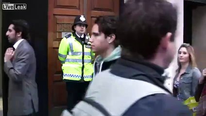 Policeman Looks Confused