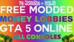GTA 5 Online: "FREE MODDED MONEY LOBBIES" After Patch 1.26/1.28 (GTA 5 Money/DNS Lobbies 1.26/1.28)