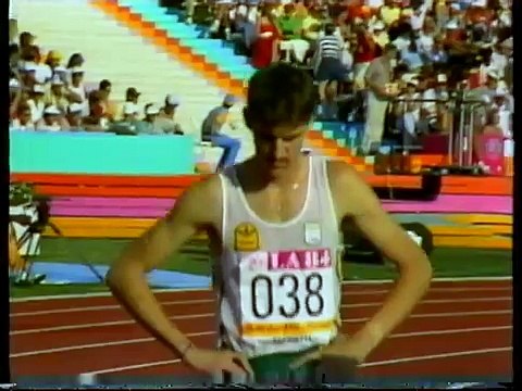 Coe, Ovett & Cram - Olympic 1500m Semi-Finals, Los Angeles 1984