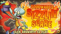 animated Spongebob Squarepants cartoon children Squidward's Sizzling Scare game play